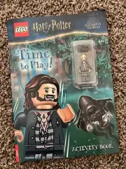 NEW Harry Potter LEGO Sirius Black Minifigure With Activity Book