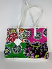 Vera Bradley NWT Patchwork Quilted Tote hand bag