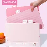 【美國CHEFMADE】HELLO KITTY 凱蒂貓造型 收納砧板4件組(CM109)