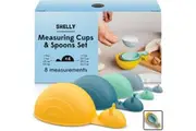 Ototo: Shelly Measuring Cups and Spoons Set