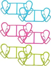 6 Pcs Heavy Duty Towel Clips Drying Holders for Blankets Fabric Clips for Laundry Beach Towel Clamps Open Airflow Easy to Dry Home Office Garden Cruise Green/red