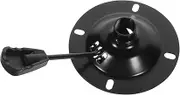 minkissy Barber Chair Parts Repair Kit Iron Chassis Swivel Base Plate Tilt Control Mechanism