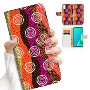 ( For Vivo Y11s ) Flip Case Cover AJ23924 Aboriginal Art