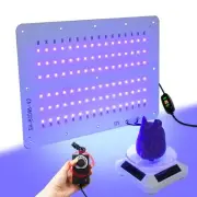 3D Printer UV Resin Curing Light, Large Size, Timer and Solar Turntable 360&#176