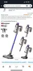 Cordless Stick Vacuum Cleaner for Home: Power Suction Vacuum Tangle-Free