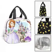 c388 Sofia Princess Children Lunch Bags Kids School Insulated Lunch Bag Portable Cooler Tote Food tbd388
