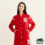 【ROOTS】ROOTS女裝- 戶外探險家系列 刺繡棒球外套(紅色)