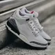 NIKE 籃球鞋 JORDAN 3 RETRO 白色 白水泥 爆裂紋 男 DN3707-100