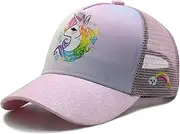 [Hatwell] Kids Trucker Caps for Boys and Girls, Toddler Snapback Mesh Baseball Hat for Ages 2-8