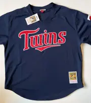 MITCHELL & NESS - David Ortiz 27 Navy Minnesota Twins 2002 Cooperstown -48 XL