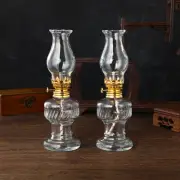2 Sets Decorative Kerosene Lamp Vintage Lighter Retro Lantern