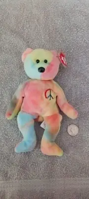 Beanie Baby Babies Bears Halo Peace Erin Snowdrift Blackie Peppermint Clubby