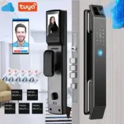 Smart Door Lock 3D Face Recognition Camera Password Finger Print Security Lock