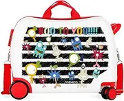 [MOVOM] Happy Time Kid's Rolling Suitcase, Multicolour