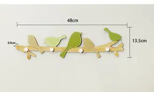✤宜家✤可愛美式時尚壁掛 可愛裝飾衣帽架掛衣架