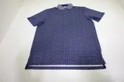 Greyson Golf Lowercase Polo Mens Size Medium Maltese Blue 956H New 01306707