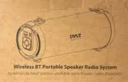 Pyle Bluetooth BoomBox Speaker System-Portable Stereo Radio Speaker w/ FM Radio