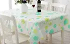 Floral Rectangle Square PEVA Vinyl Plastic TableCloth Party Event Table cloth
