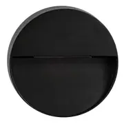 Havit LED Surface Mounted Step Light Black Round 240V/12V