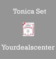 New Tonica Violin String Set with Steel E Ball End