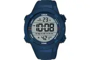 Lorus Chronograph R2303QX9 Grey Dial Blue Silicone Unisex Watch