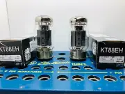 Closely Matched Pair Electro-Harmonix KT88 6550 NOS NIB Same Date Tested Tube