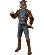Rocket Raccoon Deluxe Costume for Adults - Marvel Guardians of the Galaxy