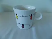 FIESTA WARE STRING OF LIGHTS MUG NEW WITH TAG