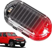 Solar Powered Car Alarm Light | LED Security Lamp,Simulated Alarm Anti-Theft LED Flashing Safety Security Light for Automotive Interior