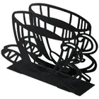 Stainless Steel Napkin Holder Coffee Standing Napkin Dispenser Table