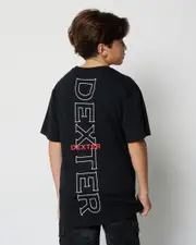 [Dexter] Dexter Boys' Martyr T-Shirt in Black Size 14 14 Black