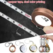 Tape Measure Keychains Functional Mini Retractable Measuring Tape Keychains NEW*