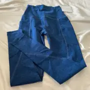 beyond yoga Spacedye Equipped Pocket Midi Legging CELBL Blue XS $99