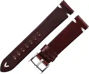 [BHUTMPJK] Leather Watchband Strap 18mm 20mm 22mm Quick Release Watch Strap Belt Handmade Black Dark Brown Vintage Oil Wax Leather