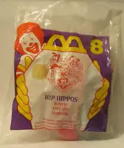 Mcdonalds Happy Meal Toy Animaniacs #8 Hip Hippos MIP 1994