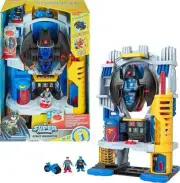 Fisher Price Imaginext DC Super Friends Batman Ultimate Headquarters 2-Ft , 10pc