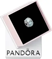 [PANDORA] Winter Blue Snowflake Murano Charm
