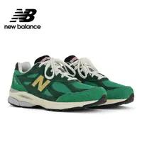 在飛比找PChome24h購物優惠-[New Balance美製復古鞋_男性_綠色_M990GG