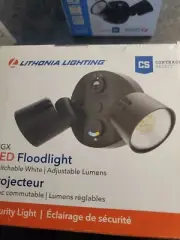 Lithonia Lighting HGX LED Floodlight 120v 25w