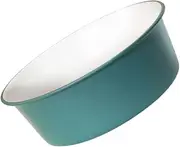Gadpiparty Round Plastic Wash Basin,Camping Dishpan Portable Vegetable Fruit Dish Tub Bathroom Water Tub Laundry Basin Hand Wash Bucket for Face Cleansing, Home Kitchen Green