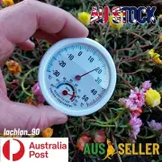 75mm Analogue Temperature Gauge Humidity Hygrometer Classic Simple Thermometer