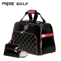 在飛比找松果購物優惠-【MEGA GOLF】英國皇家格紋學院風衣物袋 高爾夫衣物袋