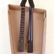 22 Frets Tele Electric Guitar Neck 25.5 Inch Wenge Fretboard Abalone Dot