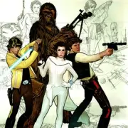 STAR WARS Rebel Heist SIGNED ART PRINT Adam Hughes LIMITED 100 Autographed NEW