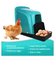 10PCS Nesting Boxes for Chicken Coop | Roll Away Hen House for Laying Eggs | Dur