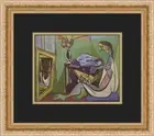 Pablo Picasso The Muse Custom Framed Print