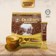 INSTANT WHITE COFFEE : 3 IN 1 CLASSIC INSTANT OLD TOWN WHITE COFFEE