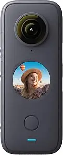 Insta360 ONE X2 360 Degree Waterproof Action Camera, 5.7K 360, Stabilization, Touch Screen, AI Editing, Live Streaming, Webcam, Voice Control…