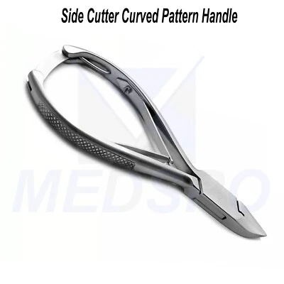Podiatry Side Cutter Pattern Handle Thick Toenail Remover Manicure Pedicure Tool