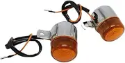 Indicators Flowing Turn Signal 4PCS Metal Housing Motorcycle Front Turn Signal Light Rear Indicators for Z50 Monkey Chaly Dax CF50 CF70 CT70 ST50 ST70 Turn Signal Indicator